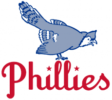 Philadelphia Phillies 1944-1945 Primary Logo custom vinyl decal