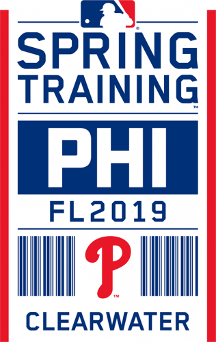 Philadelphia Phillies 2019 Event Logo custom vinyl decal