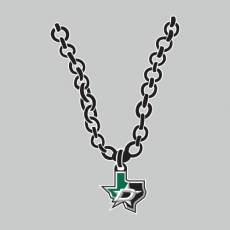 Dallas Stars Necklace logo heat sticker