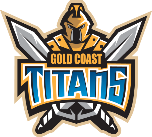 Gold Coast Titans 2007-Pres Primary Logo heat sticker