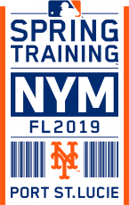 New York Mets 2019 Event Logo heat sticker