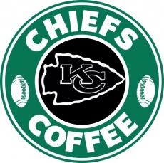 Kansas City Chiefs starbucks coffee logo custom vinyl decal