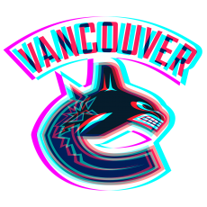 Phantom Vancouver Canucks logo heat sticker
