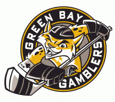 Green Bay Gamblers 2009-Pres Primary Logo heat sticker