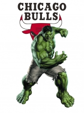 Chicago Bulls Hulk Logo custom vinyl decal