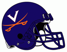 Virginia Cavaliers 1994-2000 Helmet Logo custom vinyl decal
