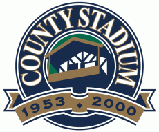 Milwaukee Brewers 2000 Stadium Logo heat sticker