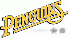 Pittsburgh Penguins 1988 89-1991 92 Wordmark Logo custom vinyl decal