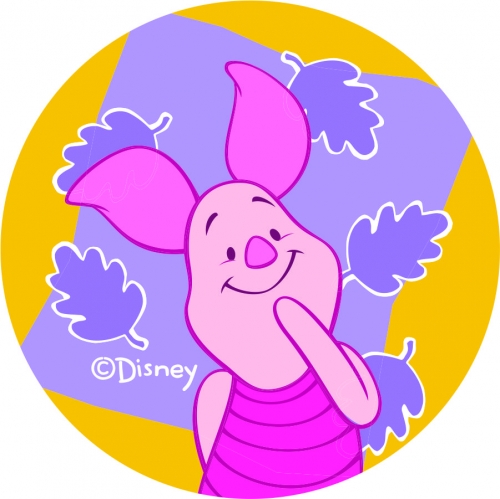 Disney Piglet Logo 15 heat sticker