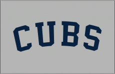 Chicago Cubs 1920 Jersey Logo heat sticker