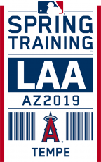 Los Angeles Angels 2019 Event Logo heat sticker