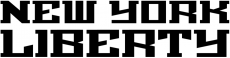 New York Liberty 2020-Pres Wordmark Logo heat sticker