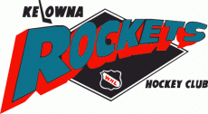 Kelowna Rockets 1995 96-2000 01 Primary Logo heat sticker