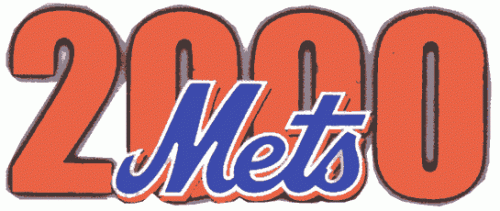New York Mets 2000 Special Event Logo heat sticker
