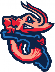 Jacksonville Jumbo Shrimp 2017-Pres Alternate Logo heat sticker