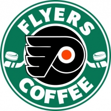 Philadelphia Flyers Starbucks Coffee Logo custom vinyl decal