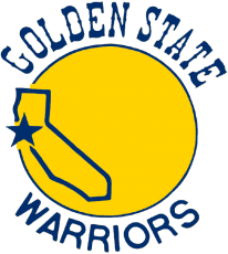 Golden State Warriors 1971-1974 Primary Logo heat sticker