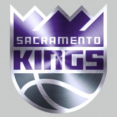 Sacramento Kings Stainless steel logo heat sticker