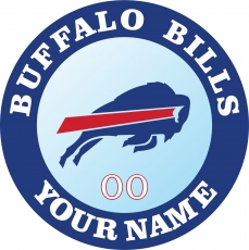 Buffalo Bills Customized Logo heat sticker