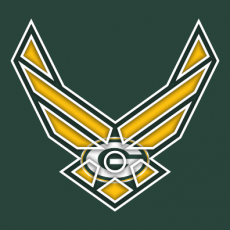 Airforce Green Bay Packers Logo heat sticker
