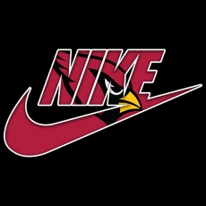 Arizona Cardinals Nike logo custom vinyl decal