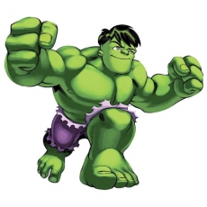 The Hulk Logo 03 heat sticker