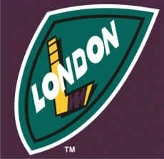 London Knights 1994 95-1995 96 Alternate Logo heat sticker
