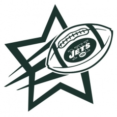 New York Jets Football Goal Star logo custom vinyl decal