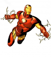 Iron Man Logo 03 heat sticker