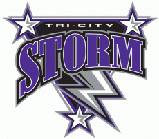 Tri-City Storm 2000 01-Pres Primary Logo custom vinyl decal