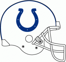 Indianapolis Colts 1984-1994 Helmet Logo heat sticker