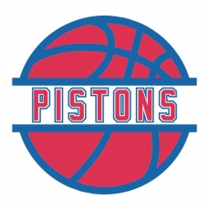 Basketball Detroit Pistons Logo custom vinyl decal