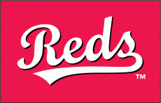 Cincinnati Reds 2011-Pres Batting Practice Logo heat sticker