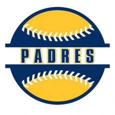 Baseball San Diego Padres Logo custom vinyl decal
