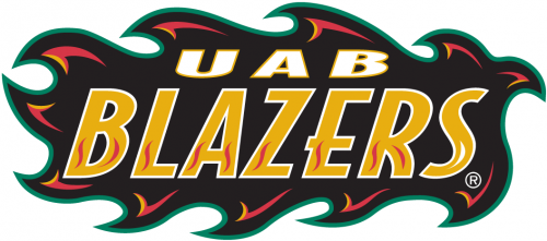 UAB Blazers 1996-2014 Wordmark Logo heat sticker