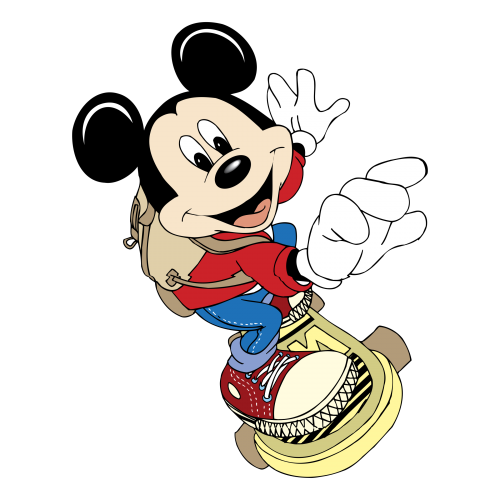 Mickey Mouse Logo 18 heat sticker