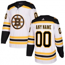 Boston Bruins Custom Letter and Number Kits for Away Jersey Material Vinyl