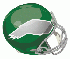 Philadelphia Eagles 1974-1995 Helmet Logo heat sticker
