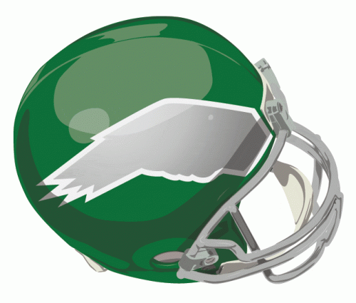 Philadelphia Eagles 1974-1995 Helmet Logo custom vinyl decal