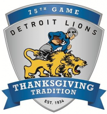 Detroit Lions 2014 Special Event Logo heat sticker