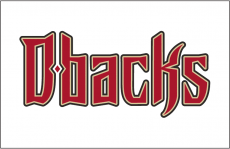 Arizona Diamondbacks 2007-2015 Jersey Logo 02 heat sticker