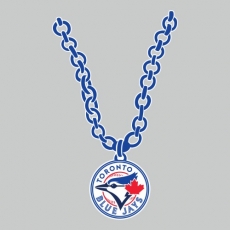 Toronto Blue Jays Necklace logo heat sticker