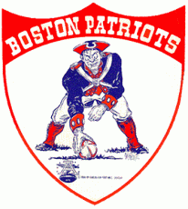 New England Patriots 1965-1969 Alternate Logo heat sticker