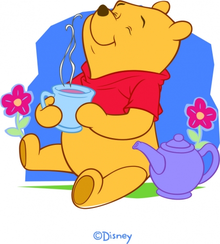 Disney Pooh Logo 27 heat sticker