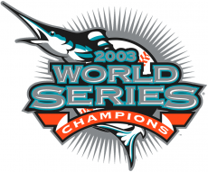 Miami Marlins 2003 Champion Logo 02 heat sticker