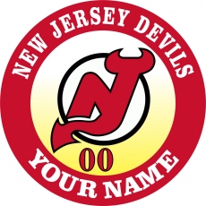 New Jersey Devils Customized Logo heat sticker