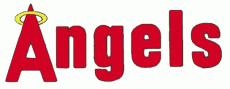 Los Angeles Angels 1973-1992 Wordmark Logo custom vinyl decal