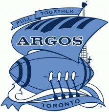 Toronto Argonauts 1956-1975 Primary Logo heat sticker