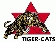 Hamilton Tiger-Cats 1967 Primary Logo custom vinyl decal