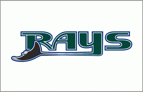 Tampa Bay Rays 2001-2007 Jersey Logo 01 heat sticker